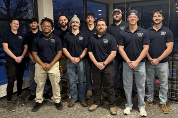 Construction Management students at Mechanical Contractors Association of America competition
